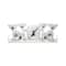 Hello Honey 11-Piece Vintage Reproduction Glass Barware Set with Penguin Decal, Gold Finish
